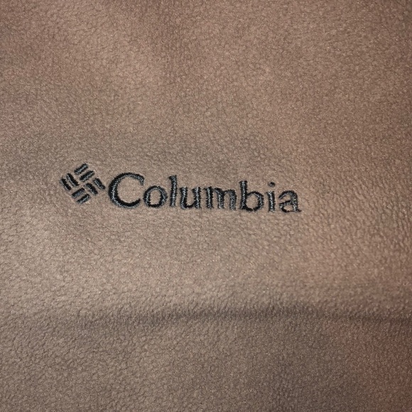 Grey Columbia fleece quarter zip - Picture 2 of 3
